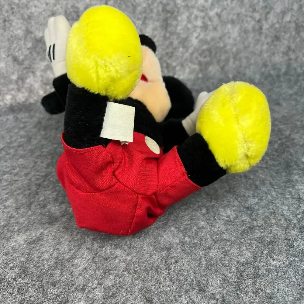 Vintage MICKEY MOUSE Plush 10” Disneyland Walt Disney World‎ Sitting